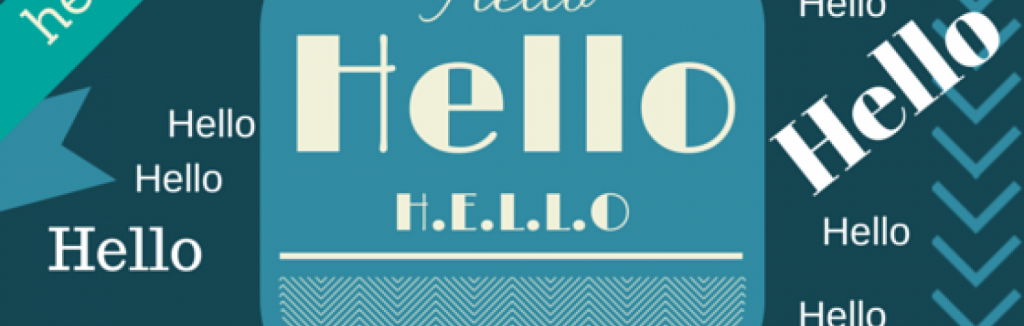 hello hello hello graphic