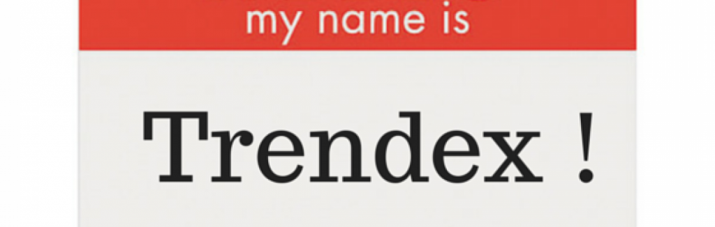 my name is Trendex graphic