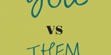 you vs them graphic