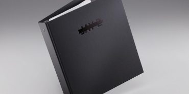 Jay Z album black turned edge binder