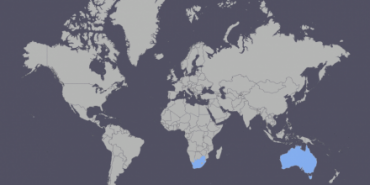 countries on map we have worked with