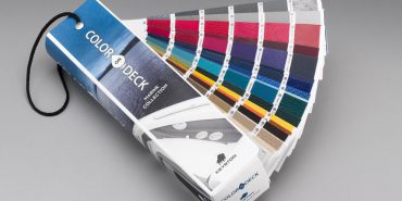 colorful keyston fabric fan deck