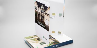 James Hardie siding and trim sample binders