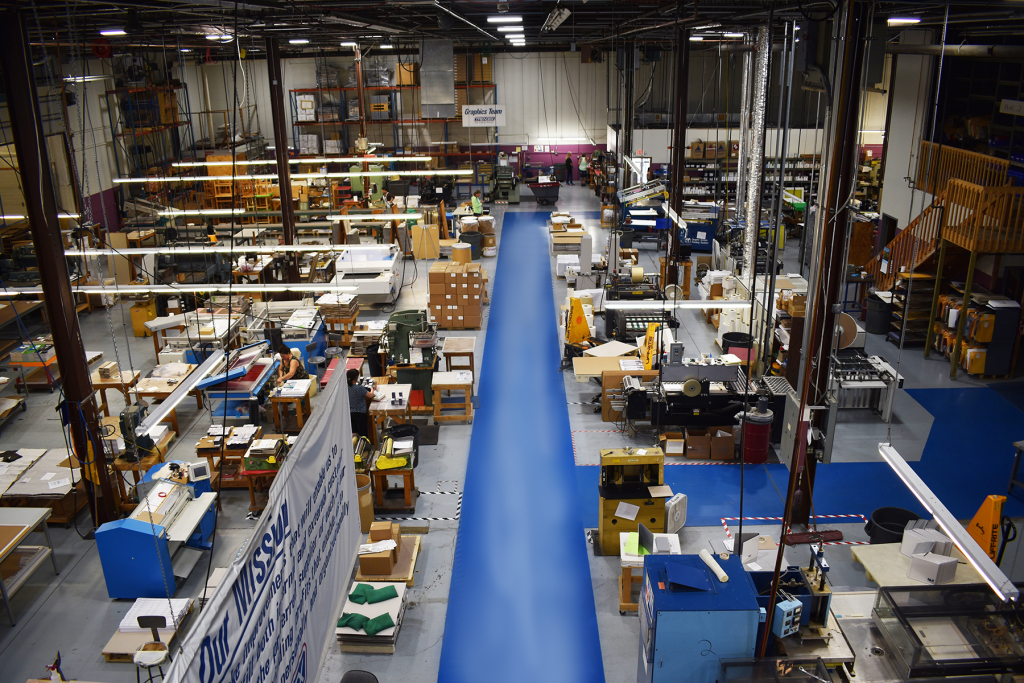 Trendex manufacturing plant in St. Paul Minnesota