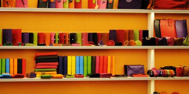 branded items on a shelf