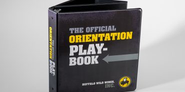 buffalo wild wings easel trap in binder